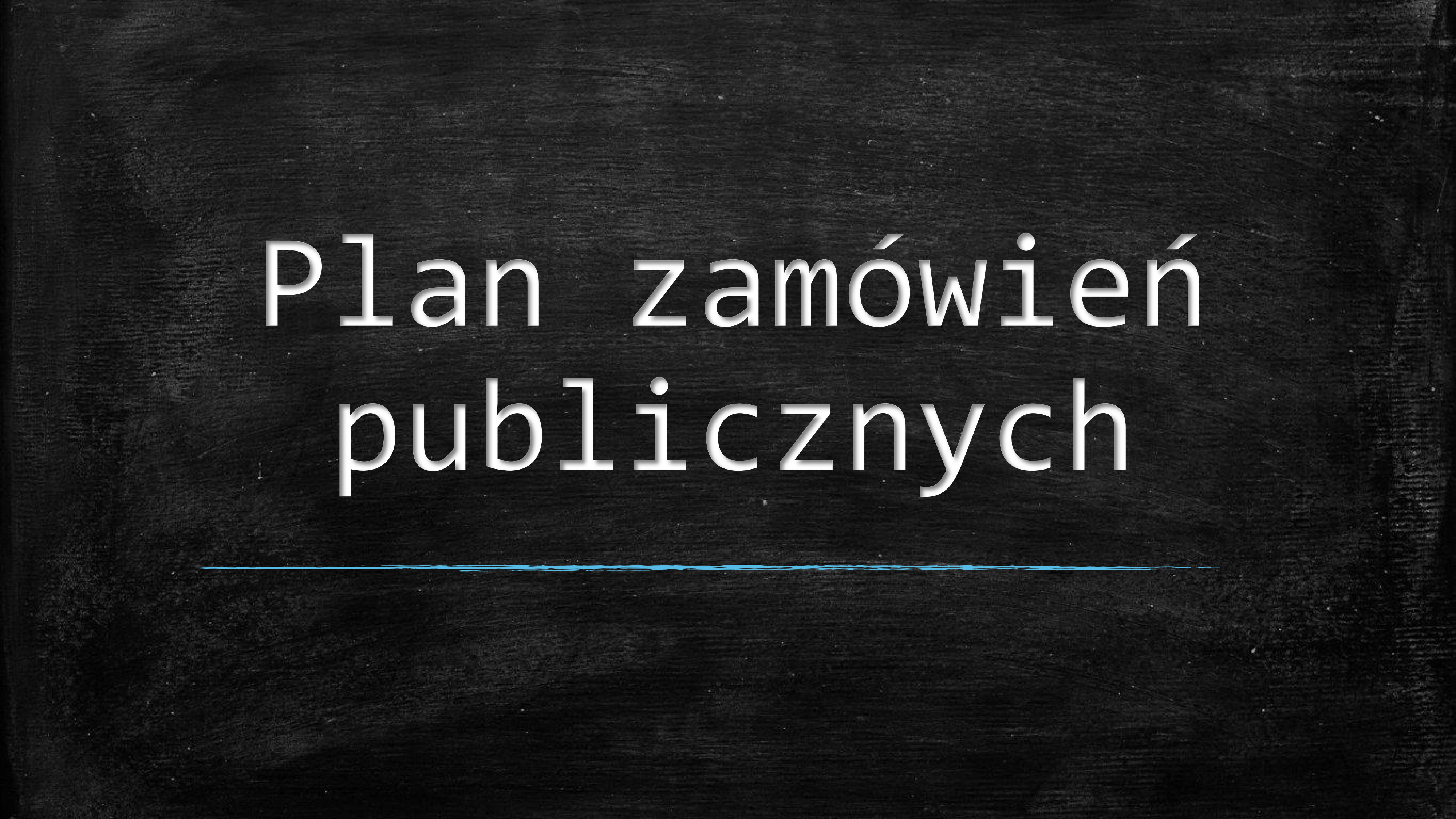 plan zamowien